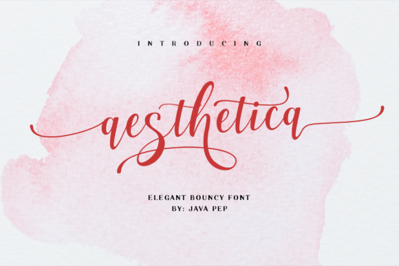 Aesthetica: The Elegant Script Font for Makers