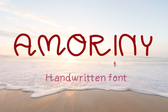 Amoriny: A Friendly Handwritten Font for Web Design