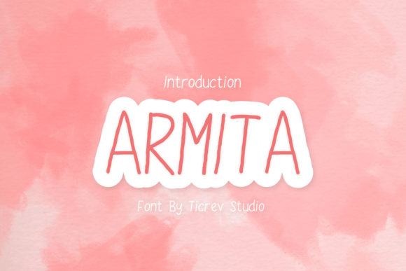 Armita: A Friendly Handwritten Font for Web Design