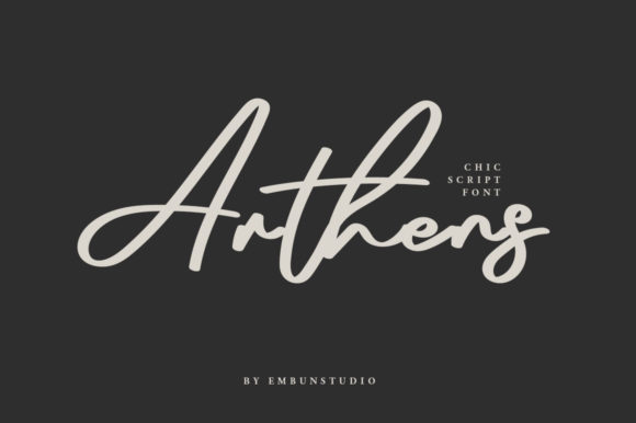Arthens: The Elegant Handwritten Font for Marketers
