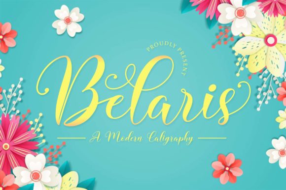 Belaris: An Elegant Script Font for Branding