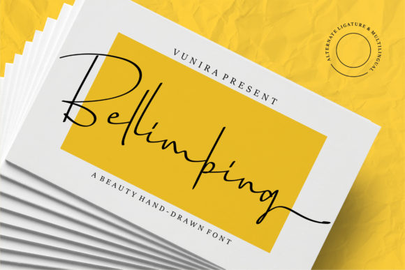 Bellimbing: A Premium Handwritten Font for Small Business