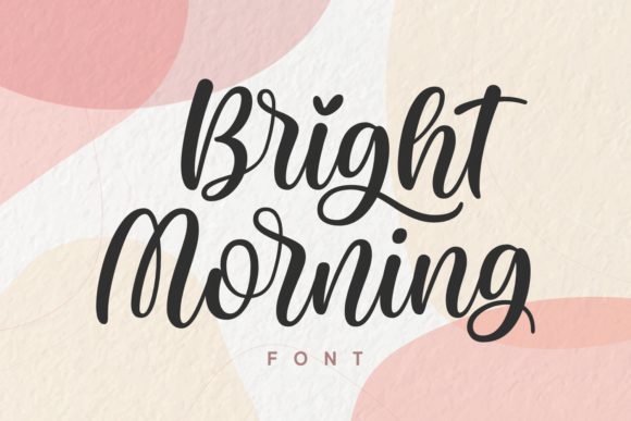 Bright Morning: A Joyful Handwritten Font for Editors