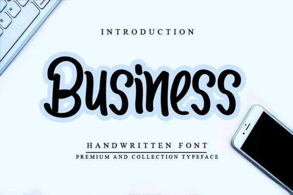 Business: The Handwritten Font for Modern Branding