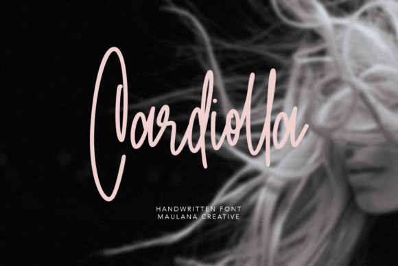 Cardiolla: The Handcrafted Script Font for Authentic Branding