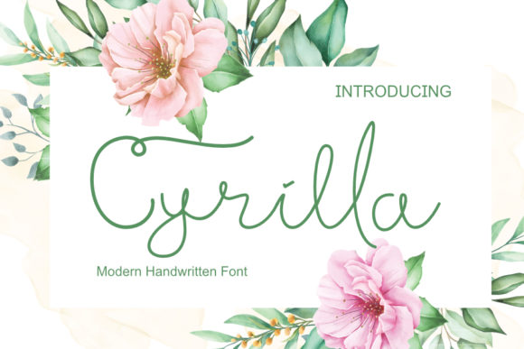 Cyrilla: A Designer's Review of This Premium Script Font