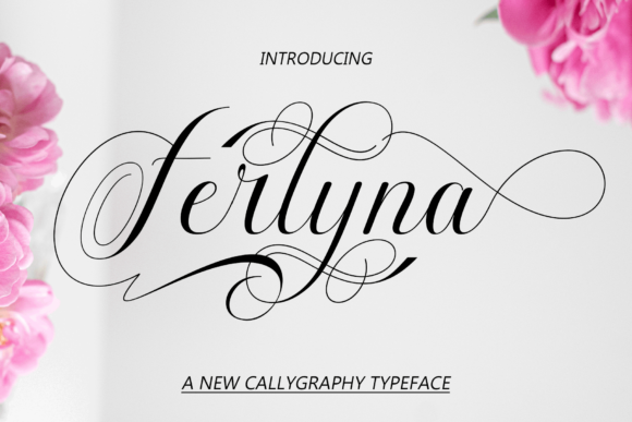Ferlyna: An Elegant Handwritten Font for Crafters