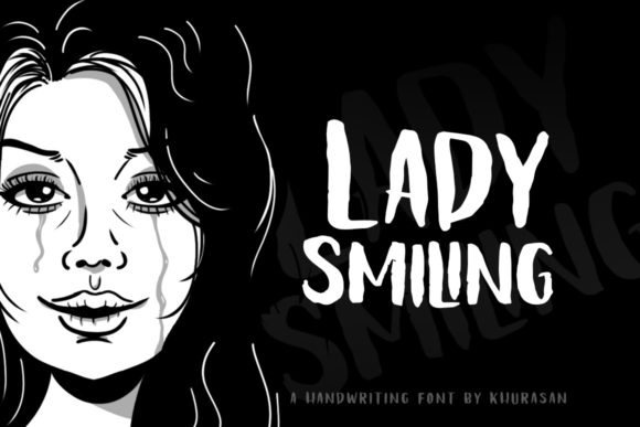 Lady Smiling: A Quirky Display Font for Brand Identity