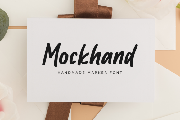 Mockhand: A Cute Handwritten Font for Small Business