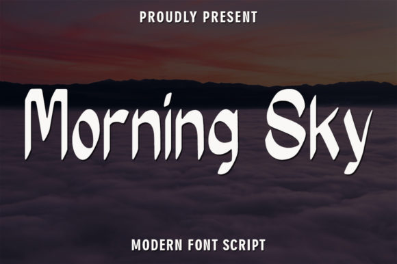 Morning Sky: A Sweet Handwritten Font for Crafters
