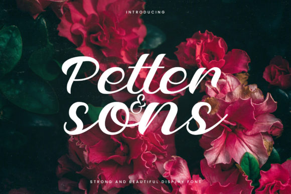 Petter and Sons: A Timeless Handwritten Font for Editorial Design