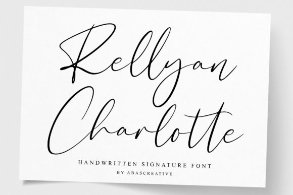Rellyan Charlotte: A Modern Script Font for Web Design