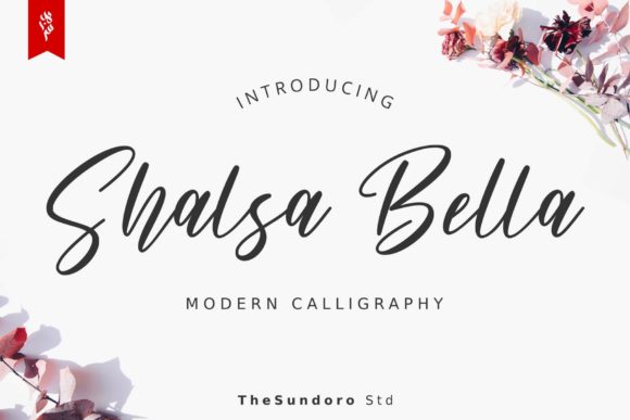 Shalsa Bella: A Modern Calligraphy Font for Makers