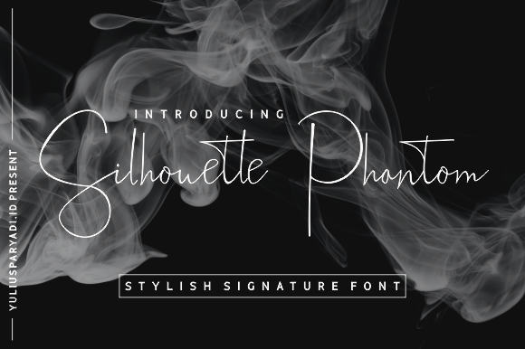 Silhouette Phantom: A Modern Handwritten Font for Marketers
