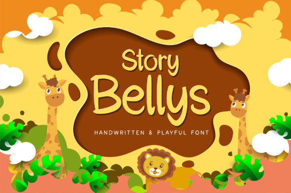 Story Bellys: A Handwritten Font for Your Brand