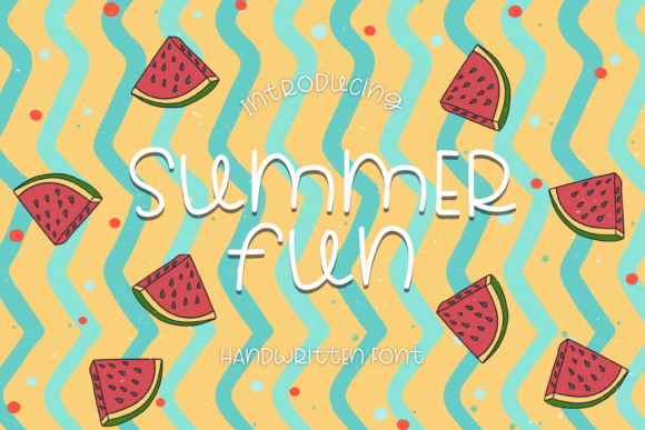 Summer Fun: A Handwritten Font for Your Brand