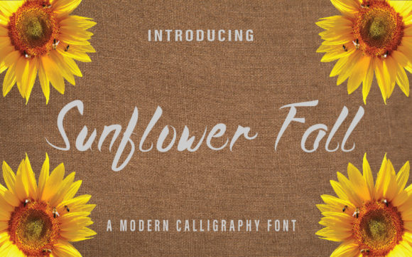 Sunflower Fall: A Premium Script Font for Web Design
