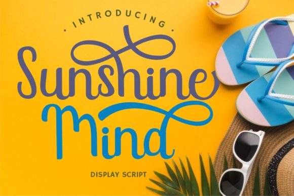 Sunshine Mind: A Modern Display Font for Business