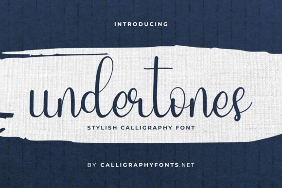 Undertones: A Handwritten Font for Your Brand