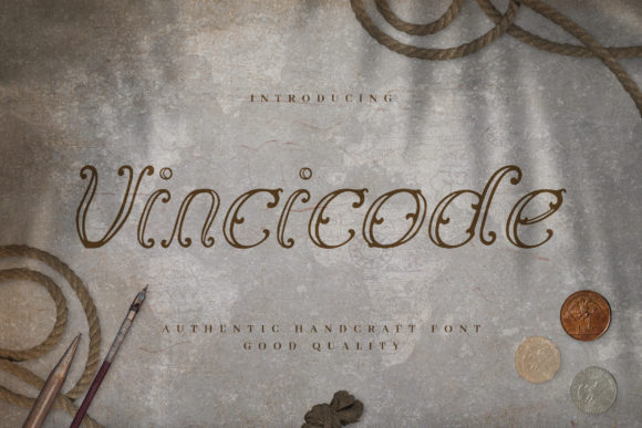 Vincicode: A Modern Handwritten Font for Web Design